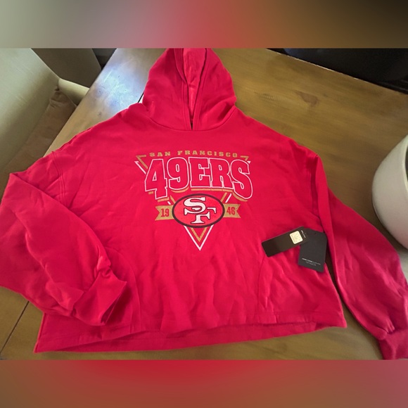 NFL Tops - NWT San Francisco 49ers Red Hoodie